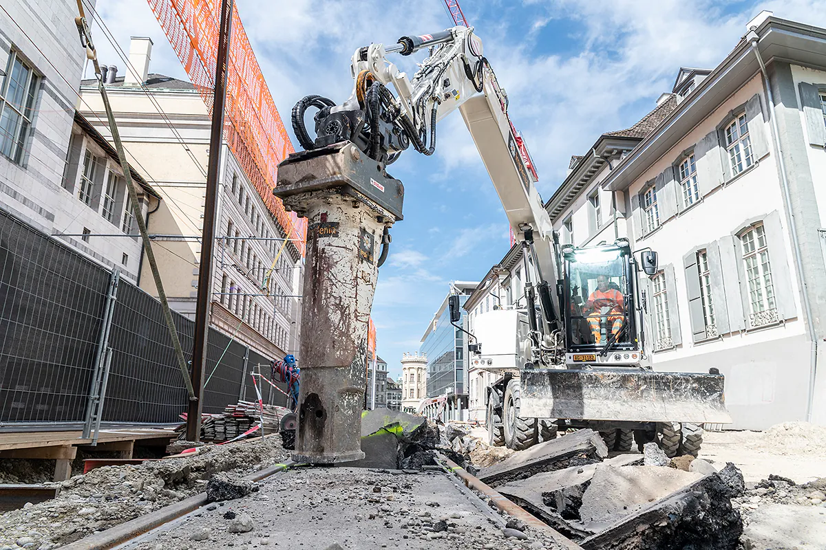 Rückbau – Innenstadt Basel