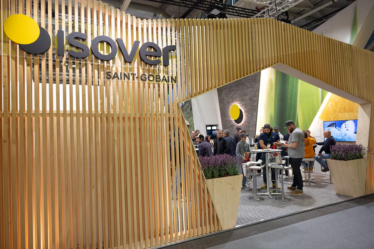 Messestand – ISOVER, Holz 2025