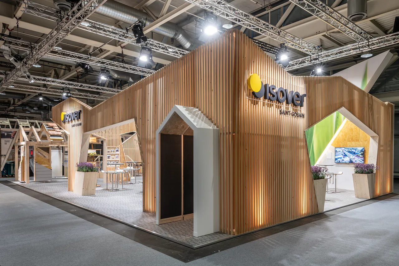 Messestand – ISOVER, Holz 2025